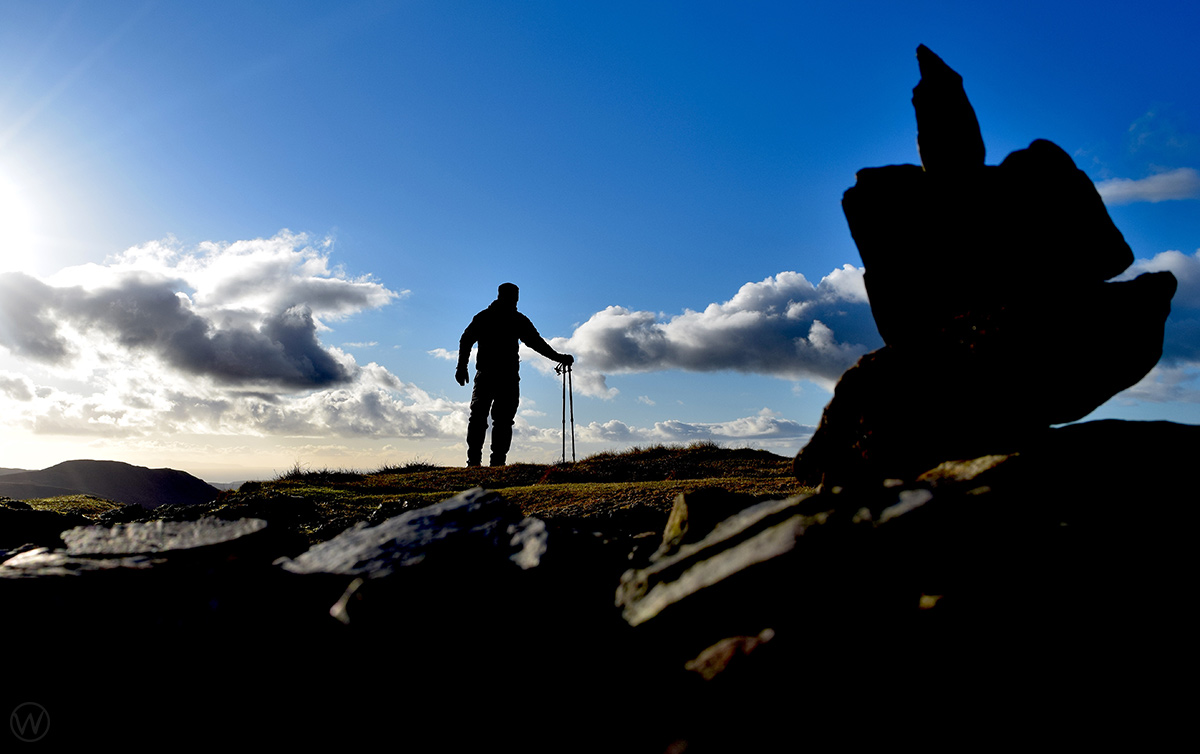 Whiteless Pike summit
