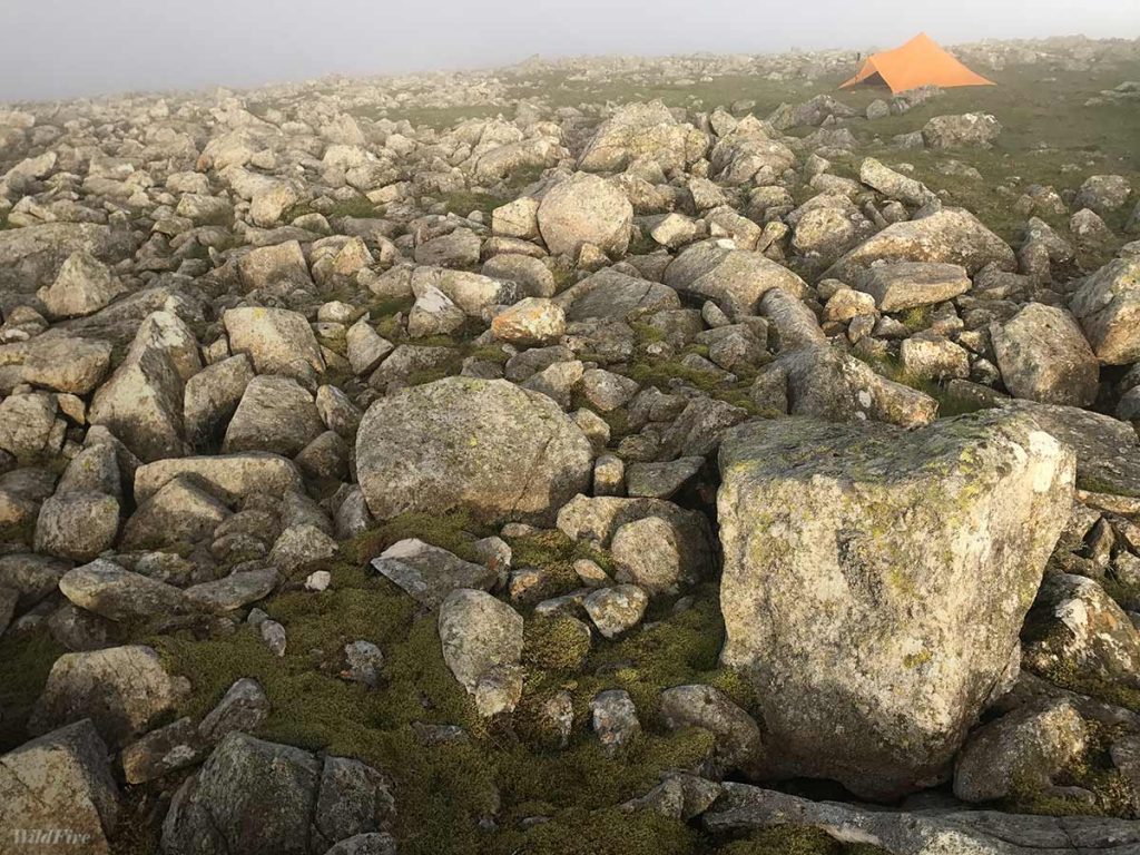 Wild camping on Scoat Fell along the Netherbeck Round