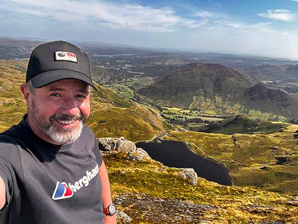 At the top of Jack's Rake